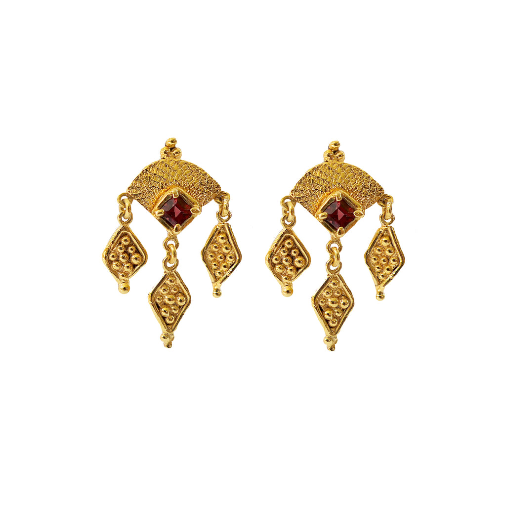 Rubeus Earrings